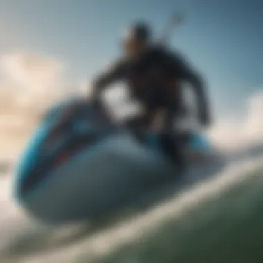 Close-up of advanced Mystic Kitesurf equipment