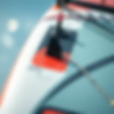 Naish Hero Performance Metrics Close-up of the Naish Hero's performance metrics and design features