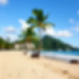 A stunning view of Coconut Bay St. Lucia's beachfront