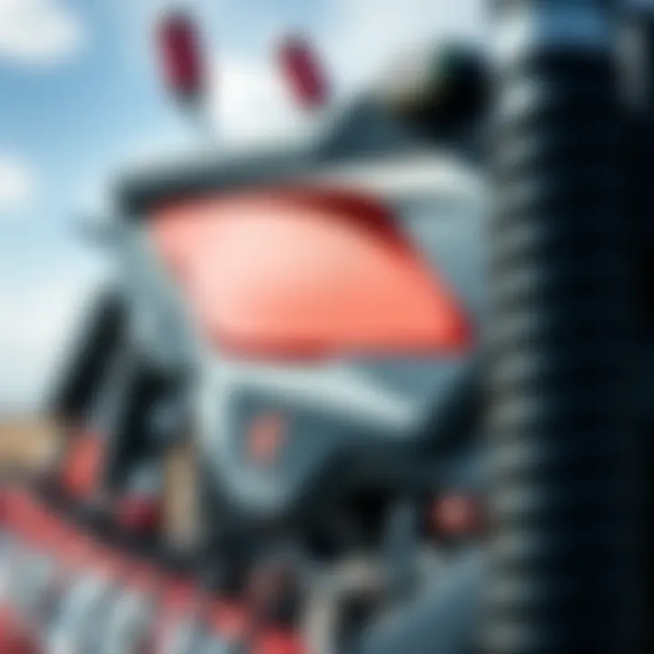 Innovative Design Elements of Super Grom Close-up view of Slingshot Super Grom's innovative design features