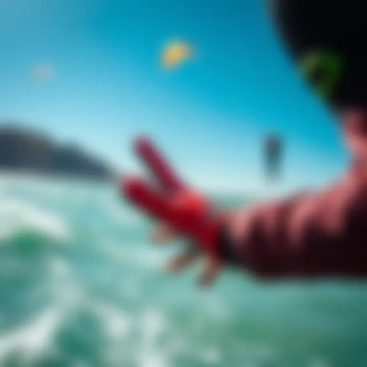 Innovative design of neo gloves for kiteboarding