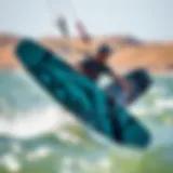 Dynamic design of Nobile kiteboards in action