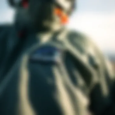 Durable Materials in Patagonia Springsuit Close-up of Patagonia springsuit materials demonstrating durability