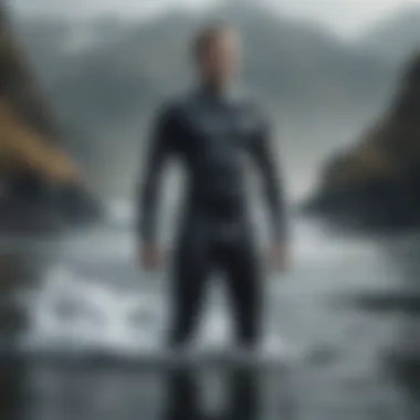 Exploring Wetsuit Materials and Thicknesses Diverse range of wetsuits showcasing various materials and thicknesses