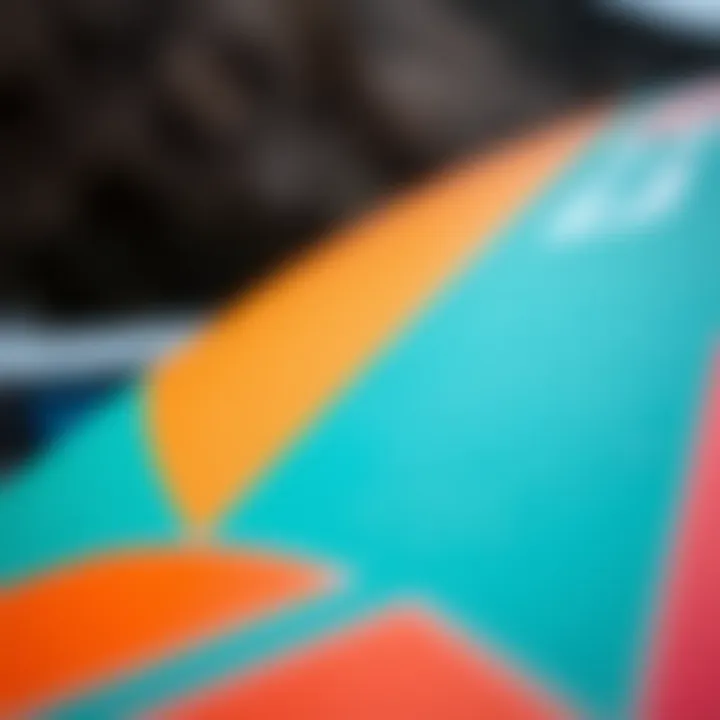 Close-Up of Slingshot SUP Construction Materials