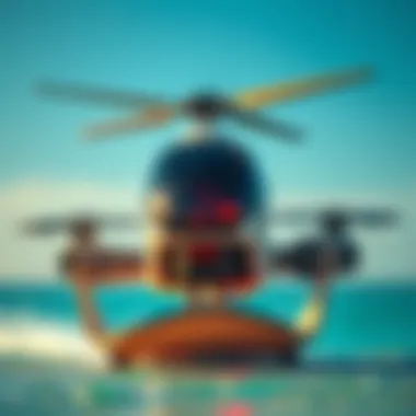 Advanced Hover Surfing Gear Close-up of advanced hover surfing equipment