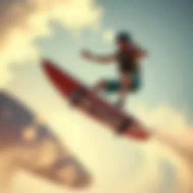 Mastering Advanced Techniques An expert hover surfer showcasing advanced techniques