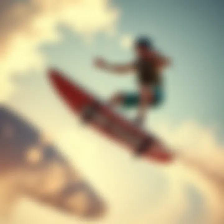 Mastering Advanced Techniques An expert hover surfer showcasing advanced techniques