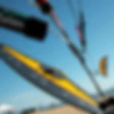 Innovative Design of Switchblade Kites Close-up view of switchblade kite design details