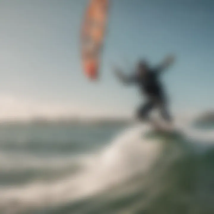 Kiteboarding enthusiasts enjoying optimal conditions