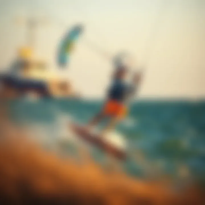 Safety Strategies for Kiteboarders Kiteboarding safety strategies illustrated with wind dynamics