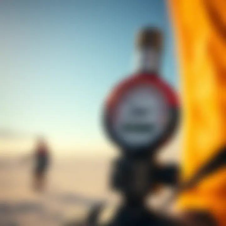 Precision Tools for Wind Measurement Anemometer measuring wind speed