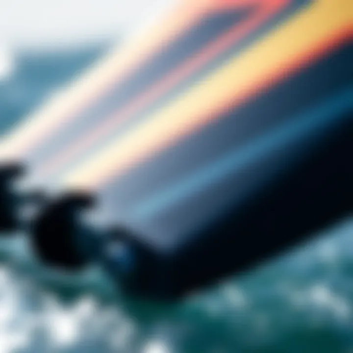 Innovative Design Elements of Wing Boards Close-up of wing board design elements