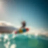 Innovative Technology in Waydoo Kiteboarding Gear Waydoo kiteboard showcasing advanced technology in action.