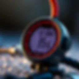 A close-up view of the Weather Flow Weather Meter showcasing its sleek design and advanced features.