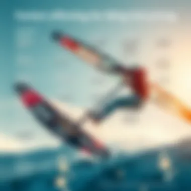 Breakdown of Factors Affecting Wing Foil Pricing Visual breakdown of pricing factors for wing foils