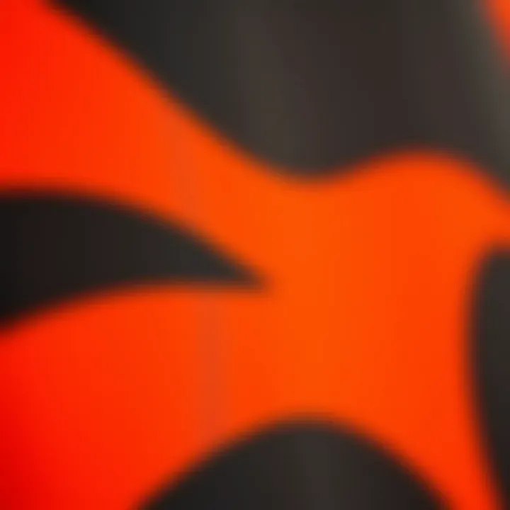 Yamamoto Neoprene Texture Close-up of Yamamoto neoprene texture showcasing its unique composition