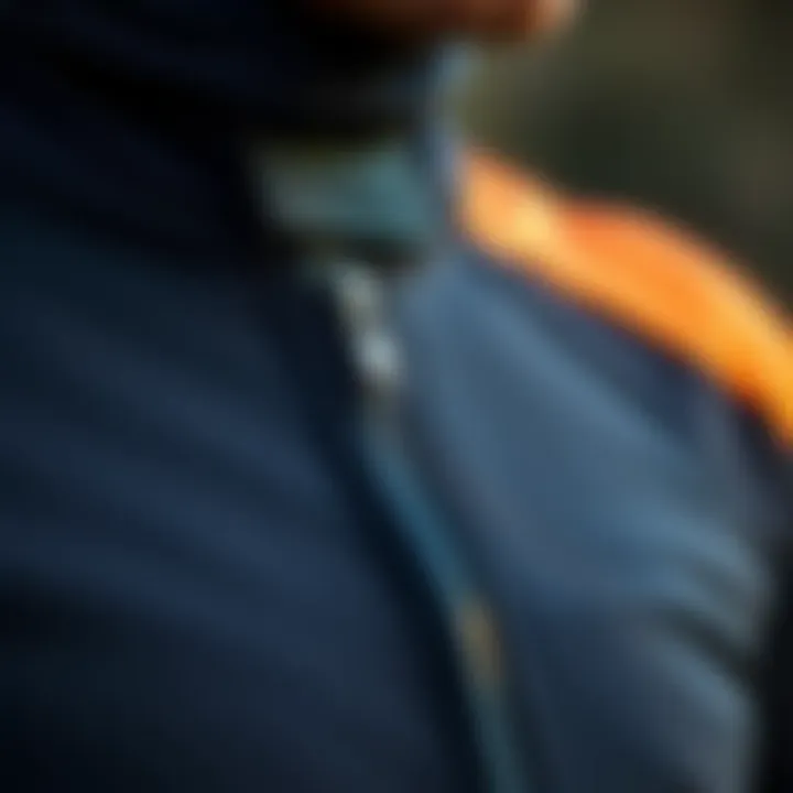 Innovative Materials in Zipperless Wetsuits Close-up of the innovative materials used in zipperless wetsuits